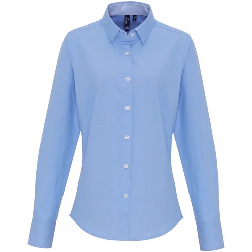 Vêtements Femme Chemises / Chemisiers Premier PR338 Bleu