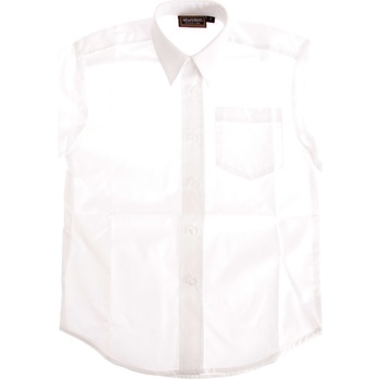 Vêtements Garçon Chemises manches courtes Universal Textiles  Blanc