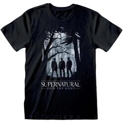 Vêtements T-shirts manches longues Supernatural HE423 Noir