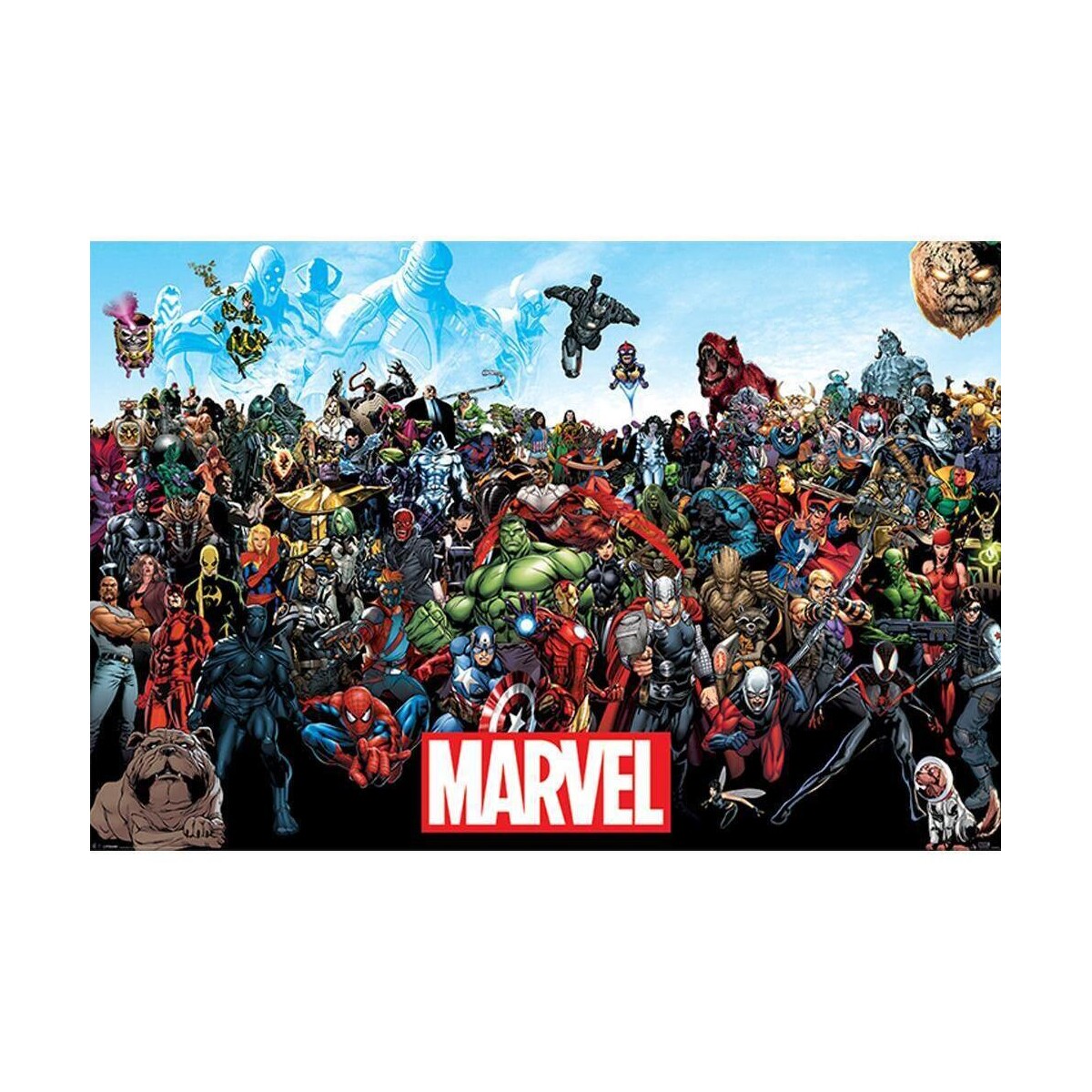 Maison & Déco Affiches / posters Marvel TA398 Multicolore