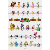 Maison & Déco Enfant Affiches / posters Super Mario TA4261 Multicolore