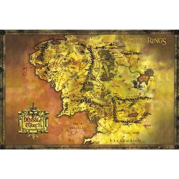 Maison & Déco Affiches / posters The Lord Of The Rings TA435 Multicolore