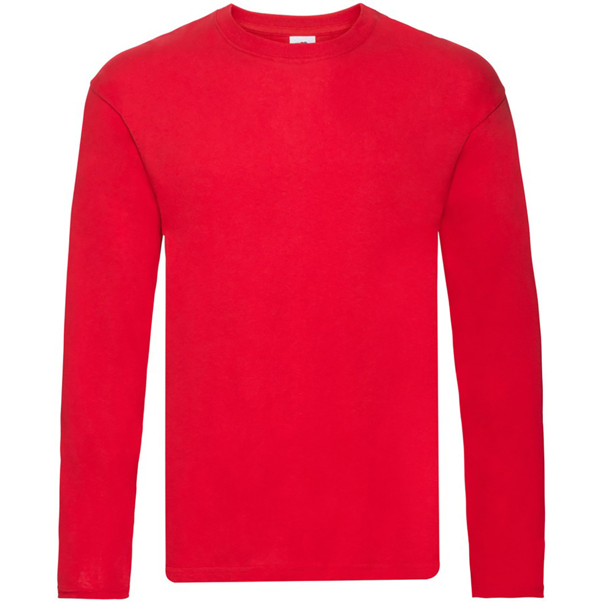Vêtements Homme T-shirts manches longues Fruit Of The Loom 61446 Rouge