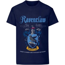 Vêtements T-shirts manches longues Harry Potter HE458 Bleu