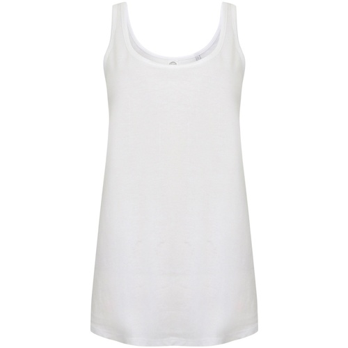 Vêtements Femme Débardeurs / T-shirts sans manche Skinni Fit SK234 Blanc