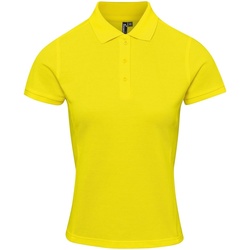 Vêtements Femme T-shirts & Polos Premier PR632 Jaune