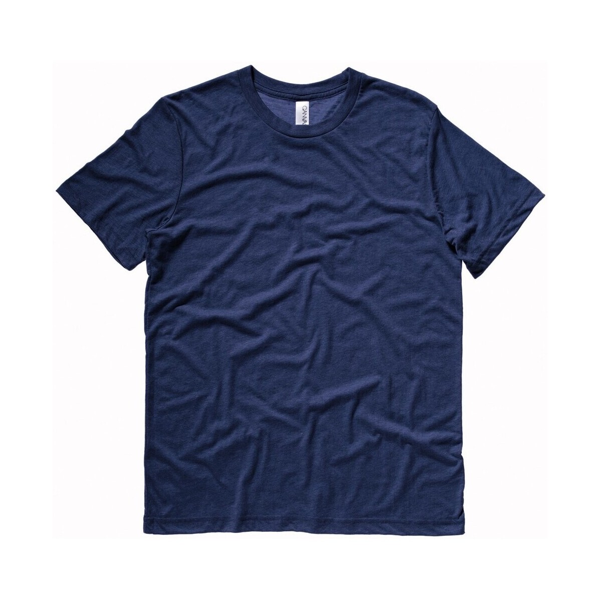 Vêtements T-shirts manches longues Bella + Canvas CV003 Bleu