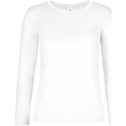 Vêtements Femme T-shirts chill manches longues B And C TW08T Blanc