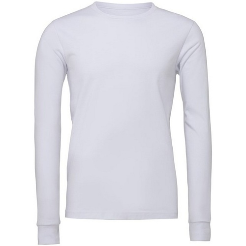 Vêtements T-shirts manches longues Bella + Canvas CA3501 Blanc