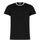 Vêtements Homme T-shirts manches longues Kustom Kit Ringer Noir