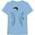 Vêtements Femme T-shirts manches longues Dessins Animés HE108 Bleu