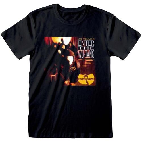 Vêtements Homme T-shirts manches longues Wu-Tang Clan Enter The Wu-Tang Noir