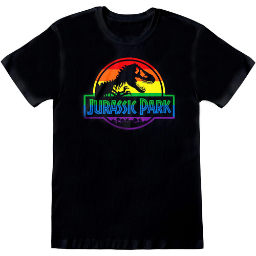Vêtements T-shirts manches longues Jurassic Park Pride Noir