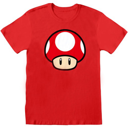 Vêtements T-shirts manches longues Super Mario  Rouge