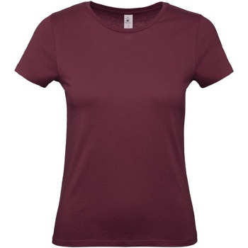 Vêtements Femme T-shirts manches courtes B And C B210F Bordeaux