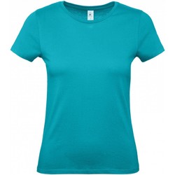 Vêtements Femme T-shirts manches courtes B And C B210F Turquoise