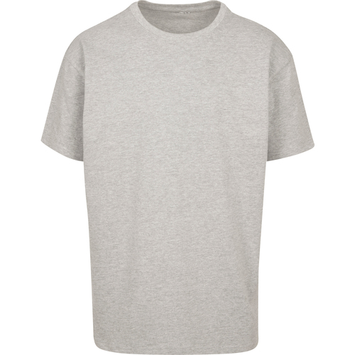 Vêtements T-shirts manches longues Build Your Brand BY102 Gris