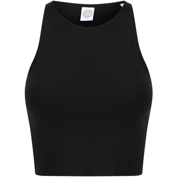 Vêtements Femme Débardeurs / T-shirts sans manche Sf SK106 Noir