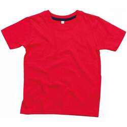 Vêtements Enfant T-shirts Kids manches courtes Babybugz Supersoft Rouge