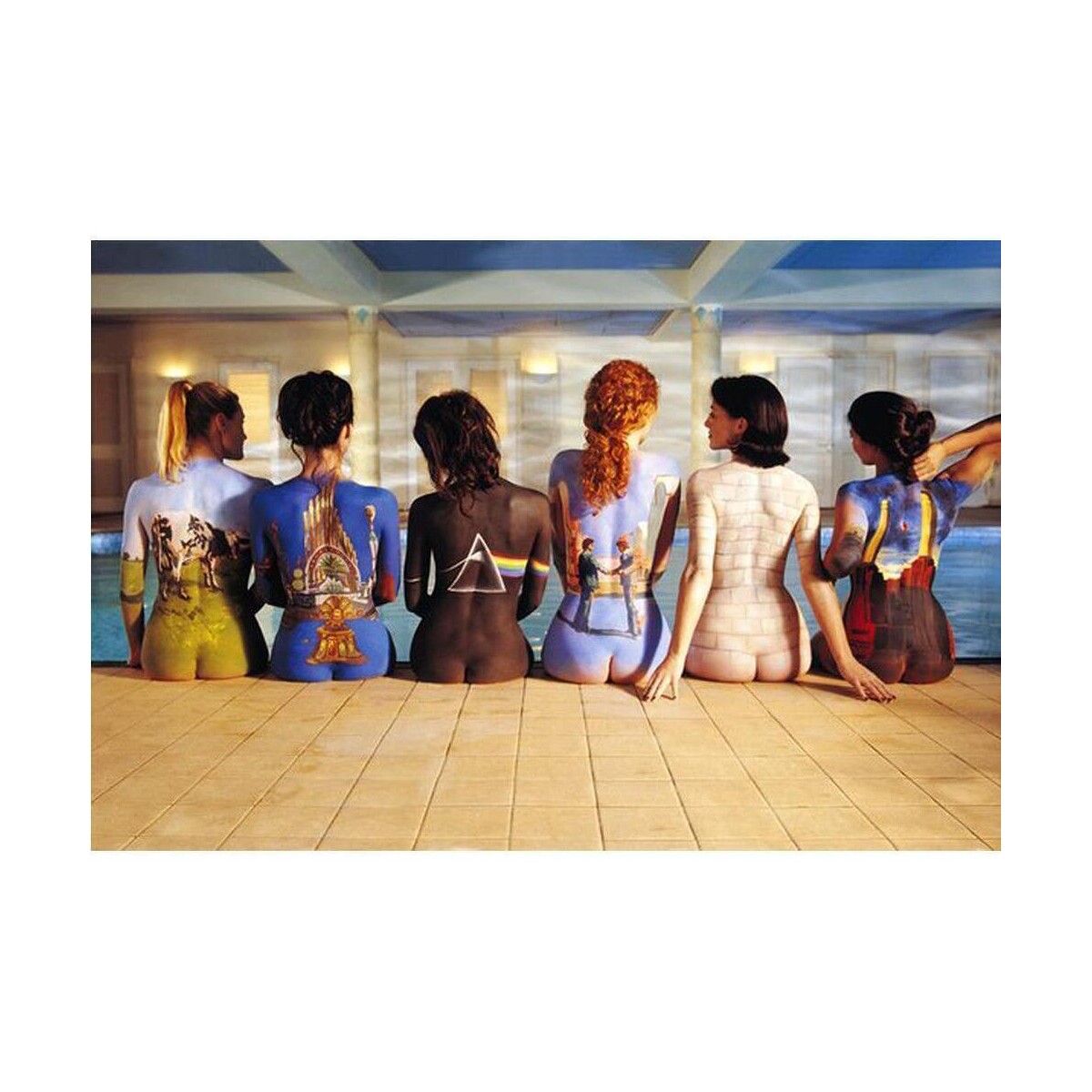 Maison & Déco Affiches / posters Pink Floyd TA5849 Multicolore