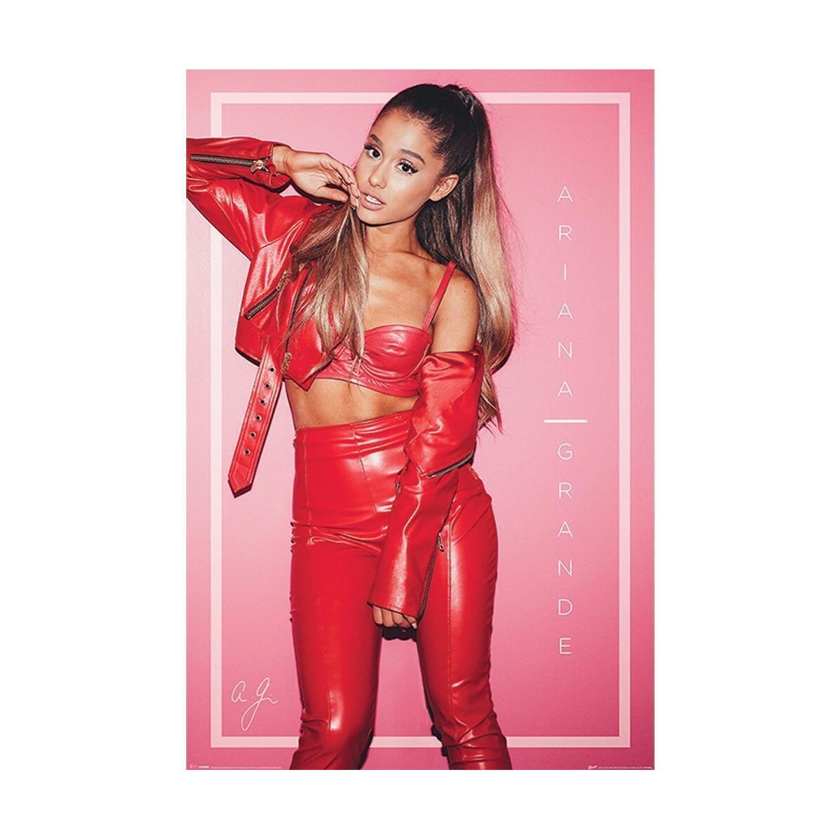 Maison & Déco Affiches / posters Ariana Grande TA6046 Rouge