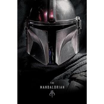 Maison & Déco Affiches / posters Star Wars: The Mandalorian TA7560 Noir