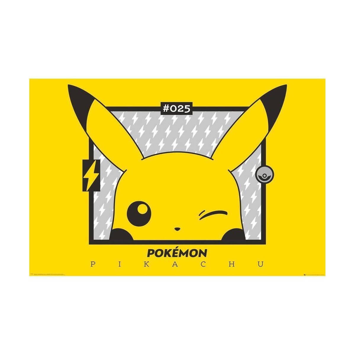 Maison & Déco Affiches / posters Pokemon TA7653 Multicolore