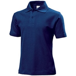 Vêtements Enfant Round Hem Striped Shirt Stedman AB284 Bleu