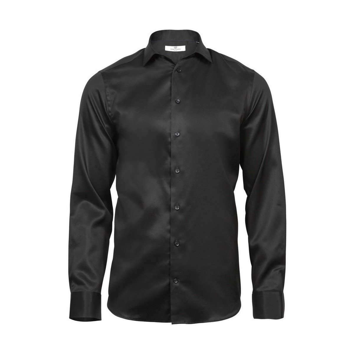 Vêtements Homme Chemises manches courtes Tee Jay Luxury Noir