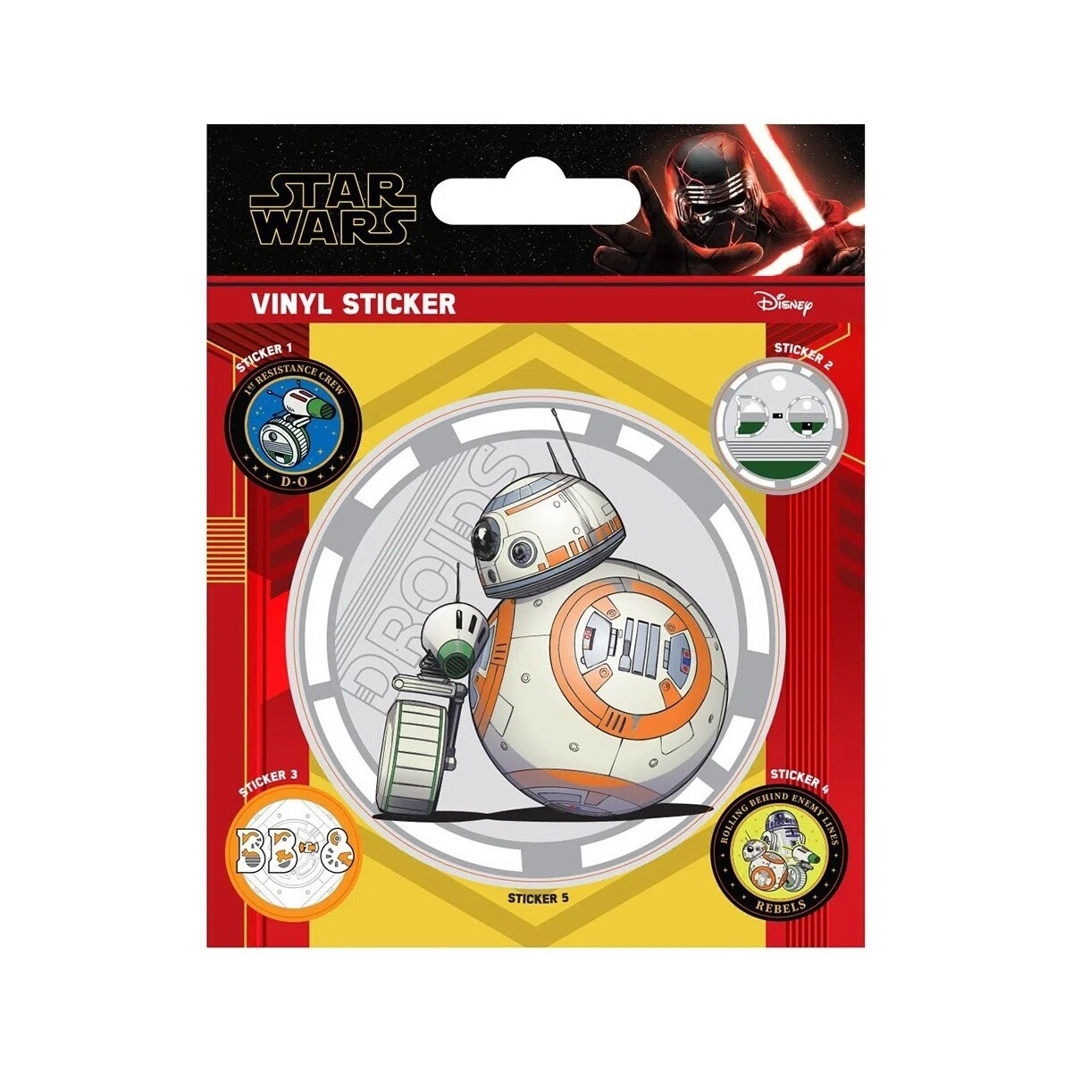 Maison & Déco Stickers Star Wars: The Rise Of Skywalker BS2329 Multicolore