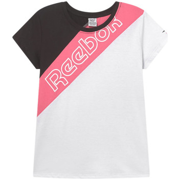 Vêtements Fille T-shirts manches courtes Reebok Sport H73885RGI Blanc