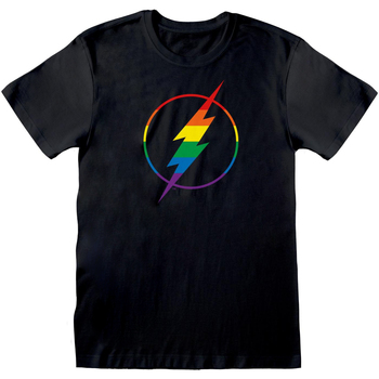 Vêtements T-shirts manches longues Flash Pride Noir