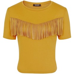 Square Neck Knitted T-Shirt