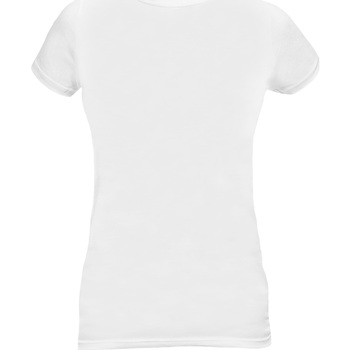 Vêtements Femme T-shirts manches longues Dc Comics NS4592 Blanc