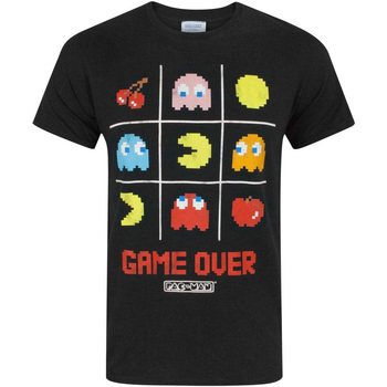 Vêtements Homme T-shirts manches longues Pac Man Game Over Noir