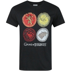 Vêtements Homme T-shirts manches longues Game Of Thrones NS5046 Noir