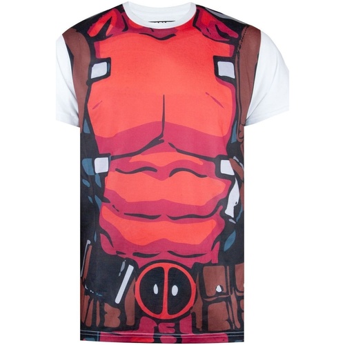 Vêtements Homme T-shirts manches longues Deadpool NS5254 Rouge