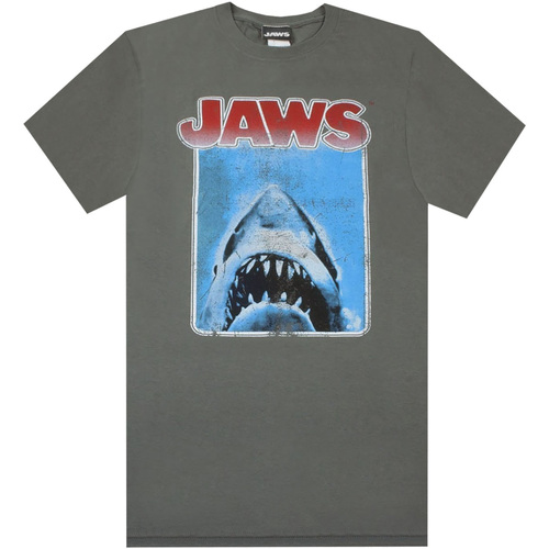 Vêtements Homme T-shirts manches longues Jaws  Gris