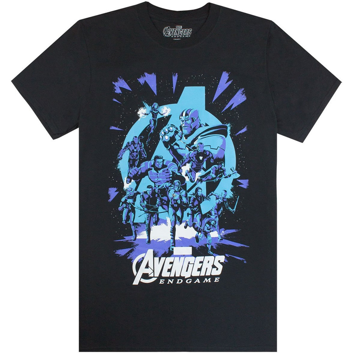 Vêtements Homme T-shirts manches longues Avengers NS5378 Noir