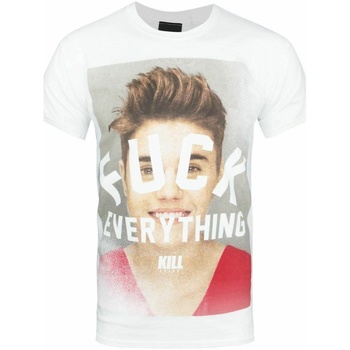 Vêtements Homme T-shirts manches longues Kill Brand Fck Everything Blanc