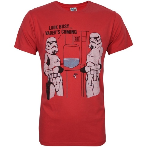 Vêtements Homme T-shirts manches longues Junk Food Vader's Coming Rouge
