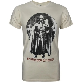 Vêtements Homme T-shirts manches longues Junk Food My Death Star Or Yours Blanc