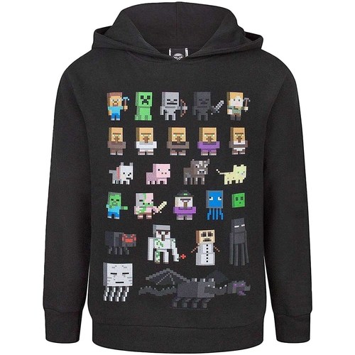 Vêtements Garçon Sweats Minecraft NS5755 Noir