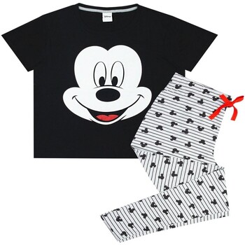 Vêtements Femme Pyjamas / Chemises de nuit Disney  Noir / gris / blanc