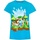 Vêtements Fille T-shirts manches longues Minecraft  Bleu