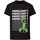 Vêtements Garçon T-shirts nstrad manches longues Minecraft NS6032 Noir