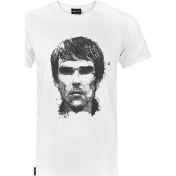 Vêtements T-shirts manches longues W.c.c Ian Brown Blanc