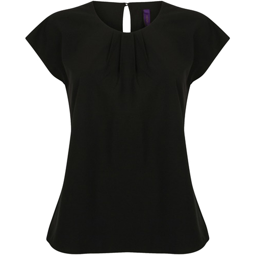 Vêtements Femme T-shirts manches courtes Henbury HB597 Noir