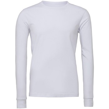 Vêtements T-shirts manches longues Bella + Canvas CV3501 Blanc