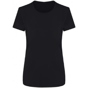Vêtements Femme T-shirts manches longues Ecologie EA04F Noir